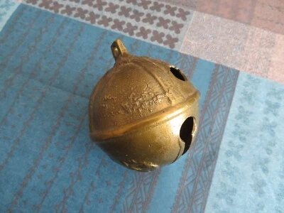 GRELOT D ATTELAGE CHEVAUX  EN BRONZE  N° 8 - Photo 1/4