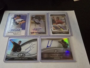 BASEBALL ROOKIE AUTO 10 KARTEN LOT #2 - Bild 1 von 4