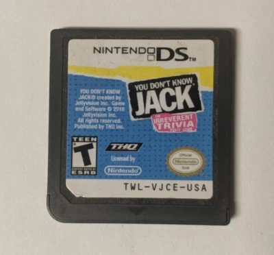 You Don't Know Jack: Irreverent Trivia [Nintendo DS - TWL-VJCE-USA] - Image 1 of 2