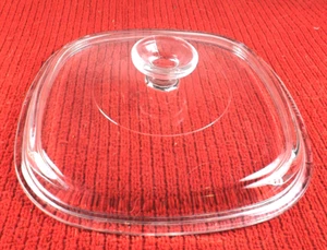 Pyrex Lid A-9-C fits A-2-B, A-3-B, A-8-B Corning Ware Casserole 8.5” across - Picture 1 of 5