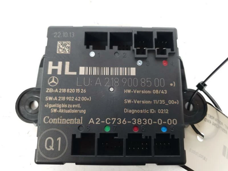A2189008500 CENTRALINA COMFORT PORTA POST SX MERCEDES-BENZ CLASSE E (W212) RESTY - Immagine 1 di 1