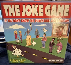 The Joke Game Board Game Ages 16-Adult COMPLETE - Picture 1 of 2