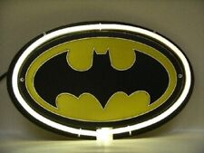 CoCo Batman Logo 3D Carved Neon Sign 17" Bar Beer Hanging light Decor
