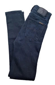 Nudie Jeans High Kai Organic Black Skinny Denim Zip Fly VGC Women's W27 L32 - Picture 1 of 21