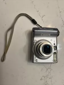 CANON PowerShot A520 4.0MP Zoom Digital photo vintage Camera 256MB - Picture 1 of 9
