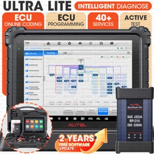AUTEL MaxiSYS Ultra Elite MS919 OBD2 Diagnóstico Inteligente ECU Programación ES - Imagen 1 de 13