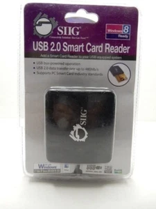 SIIG USB 2.0 Smart Card Reader - Picture 1 of 2