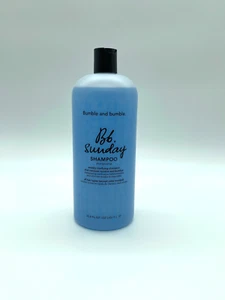 Bb BUMBLE & BUMBLE SUNDAY Shampoo Clarifying Removes Buildup 33.8 oz 1 Liter - Picture 1 of 2