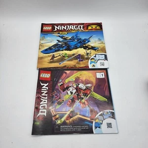 Paquete de manuales de instrucciones LEGO Ninjago 71707 y 70668 - Imagen 1 de 4