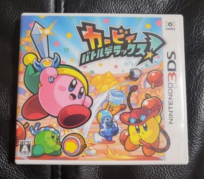 Kirby Battle Deluxe! Nintendo 3DS NTSC-J (Japón) versión japonesa - Imagen 1 de 3