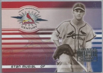2003 Donruss Signature Series Stan Musial Century Team Trademarks #040/100 - Image 1 of 2