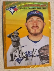 2023 Topps Chrome Platinum Anniversary Alejandro Kirk Orange Wave Refractor #/25 - Picture 1 of 2