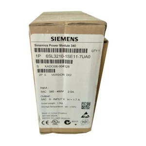 6SL3210-1SE11-7UA0 1PZ NUOVO CON SCATOLA SIEMENS 6SL3210-1SE11-7UA0 - Foto 1 di 7