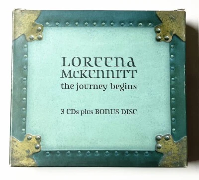 LOREENA MCKENNITT - ПУТЕШЕСТВИЕ НАЧИНАЕТСЯ. КОРОБКА 3 CD + БОНУС-ДИСК (4 CD бокс-сет) - Изображение 1 из 4