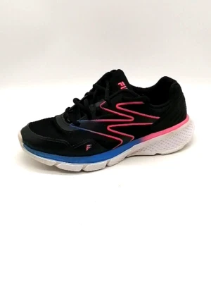 Zapatillas deportivas Fila para mujer negras rosas 8 confort 5RMO1859-965 Foto 1 de 4