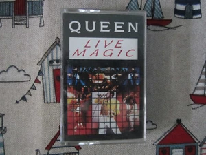 QUEEN LIVE MAGIC 1986 EMI AUDIO CASSETTE ALBUM - Picture 1 of 6