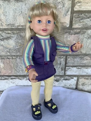 2001 AMAZING ALLY DOLL &Lets Play Tea Party Cartridge Doll Playmates READ - Image 1 of 4