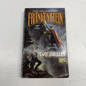 Libro RETRO Novela Bolsillo Tapa blanda Terror Fantasía 1988 Frankenstein Mary Shelley - Imagen 1 de 7