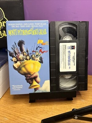 Monty Python and the Holy Grail (VHS, 1992) Very Good Condition FREE SHIPPING - Image 1 of 4
