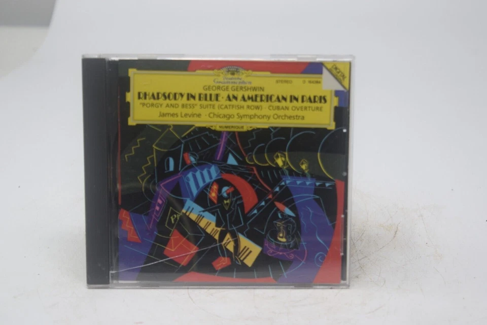 GEORGE GERSHWIN RHAPSODY BLUE An AMERICAN In PARIS - CD SEE DESCRIPTION - Image 1 of 2
