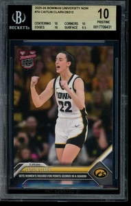 2023-24 Bowman U Now #74 Caitlin Clark BGS 10 Pristine 17706431 - Picture 1 of 2