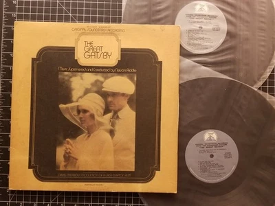 THE GREAT GATSBY Soundtrack 2LPs 1974 VG+/VG+ ROBERT REDFORD Nelson Riddle VINYL - Image 1 of 4