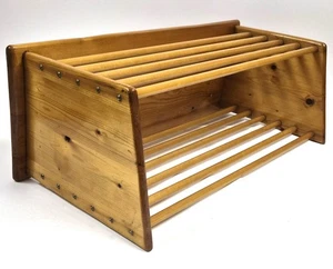 Estante de pared de cocina holandés vintage de pino haya - 31 pulgadas - estilo Piet Zwart Bruynzeel - Imagen 1 de 9
