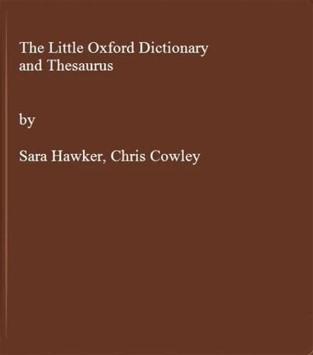 The Little Oxford Dictionary and Thesaurus - Hawker, Sara - Image 1 of 1