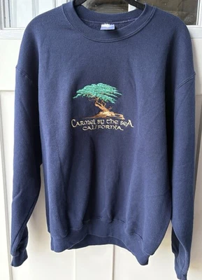 Jerzees Carmel By The Sea California Cuello Redondo Pullover Sudadera Mediana De Colección Foto 1 de 4