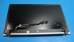 HP EliteBook 15.6” 850 G5 Genuine Matte FHD LCD Screen Complete Assembly Silver - Picture 1 of 5