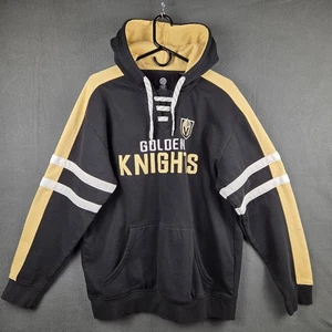 NHL Las Vegas Golden Knights Schnürpullover Hoodie Sweatshirt Erwachsene Large - Bild 1 von 10