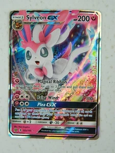 Sylveon GX 92a/145 Pokemon Holo Rare Karte  - Bild 1 von 2