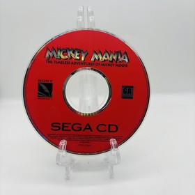 Mickey Mania: The Timeless Adventures of Mickey Mouse (Sega CD, 1994) Disc Only