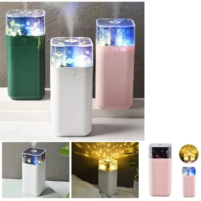 LED Ultraschall Luftbefeuchter Aroma Diffuser Humidifier Mini Nachtlicht USB - Bild 1 von 4