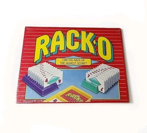 VINTAGE 1992 Parker Brothers RACK-O Fully Complete Card Game New Sealed Box - Picture 1 of 3