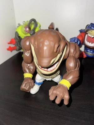 Figura de acción Seal Vintage Street Sharks Big Slammu Mattel 1995 Sharkacademy Foto 1 de 4