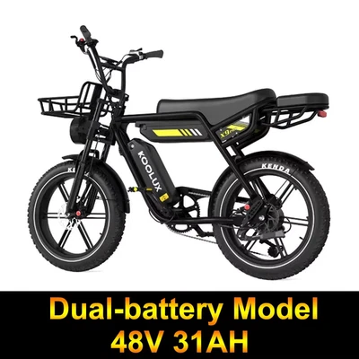 Fat Bike 750W 48V 30Ah Electric Bike | X9 Pro Off-Road MTB | Hydraulic Brakes - Image 1 of 4