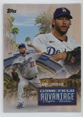 2024 Topps Series 1 Home Field Advantage Clayton Kershaw #HFA-2 - Image 1 of 2