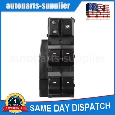 Interruptor de ventana eléctrica delantero izquierdo Hyundai Elantra 2015 2016-2022 93570F21004X Foto 1 de 4