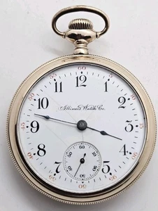 1903 ILLINOIS Gents 17J WASHINGTON WATCH CO. 'Private Label' Pocket Watch 18s - Picture 1 of 20
