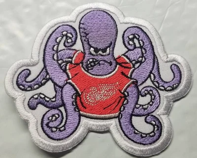THEPATCHGUY Detroit Red Wings NHL Hockey Octopus Embroidered Patch 3x3.5"