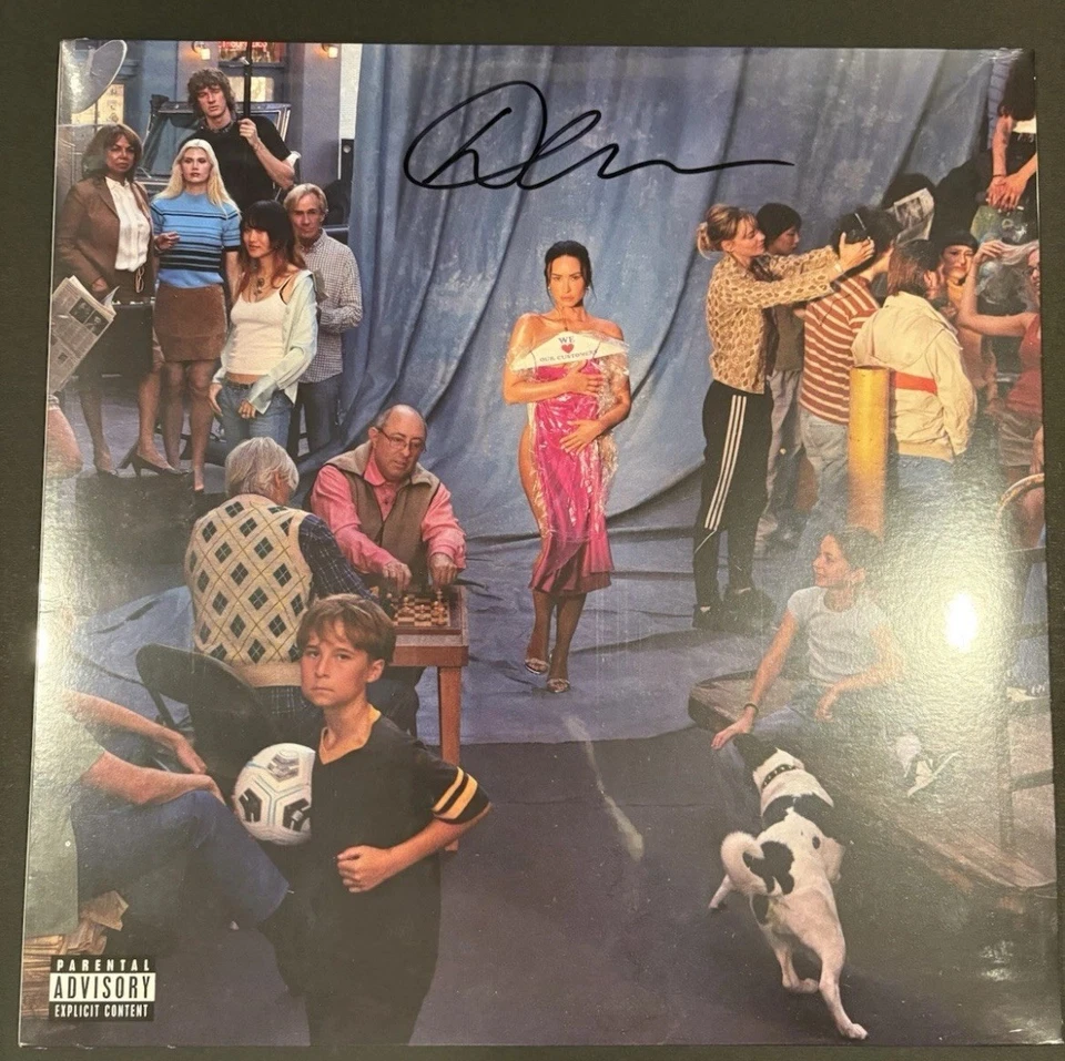 Виниловая обложка с автографом Деми Ловато It's Not That Deep Indie цвета слоновой кости - Изображение 1 из 1