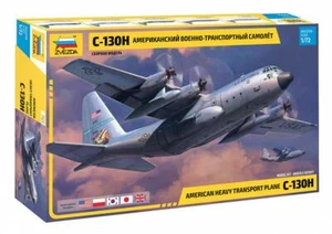 Herkules C-130H amerikanisches schweres Transportflugzeug 7321 Zvezda 1:72 Neu! - Bild 1 von 5