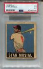 1948 Leaf Baseball #4 Stan Musial Rookie Card RC Graded PSA 1.5. rookie card picture