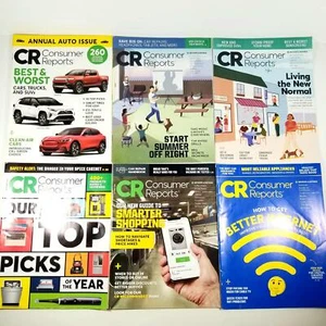 6 Verbraucherberichte SET jährliche Autoausgabe 2021 Unsere Top-Picks Geräte Telefone AC - Bild 1 von 8