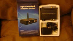 Bluetooth Audio Receiver Digital Optical to Analog Converter Mobile Phone Push - Picture 1 of 11