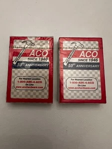 Playing Cards ACO Hardware Since 1946 55th Anniversary Sealed Box - Picture 1 of 7
