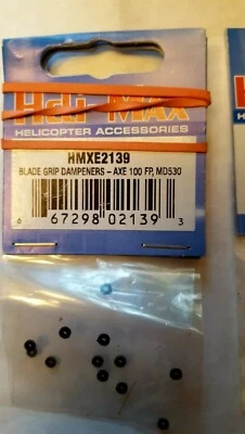 HELIMAX AXE 100 FP  HMXE2139 Blade Grip Dampeners - Image 1 of 2