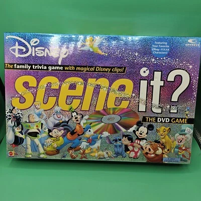 Disney Scene It? DVD Board Game 1st Edition 2004 - 100% Complete VG+ Movie Game - Image 1 of 4