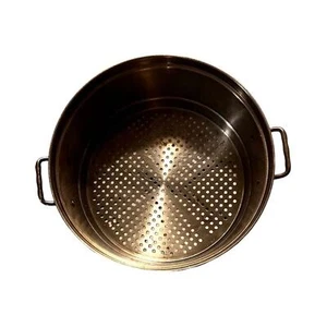 Colador de alimentos redondo de acero inoxidable - Imagen 1 de 1